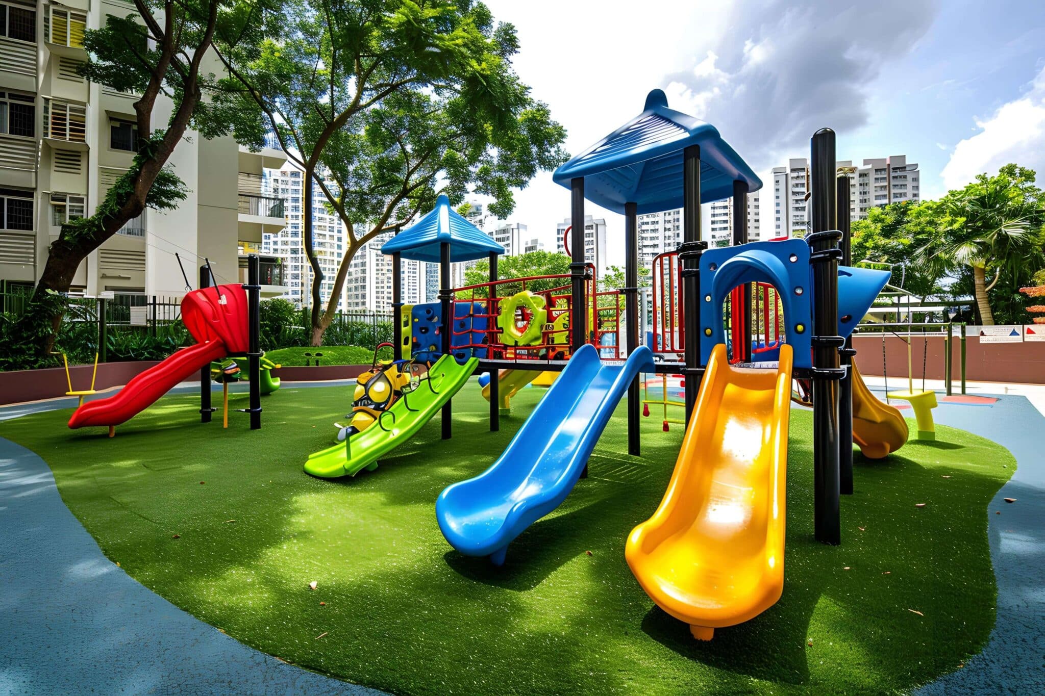 Playground synthethic turf Miami Beach FL