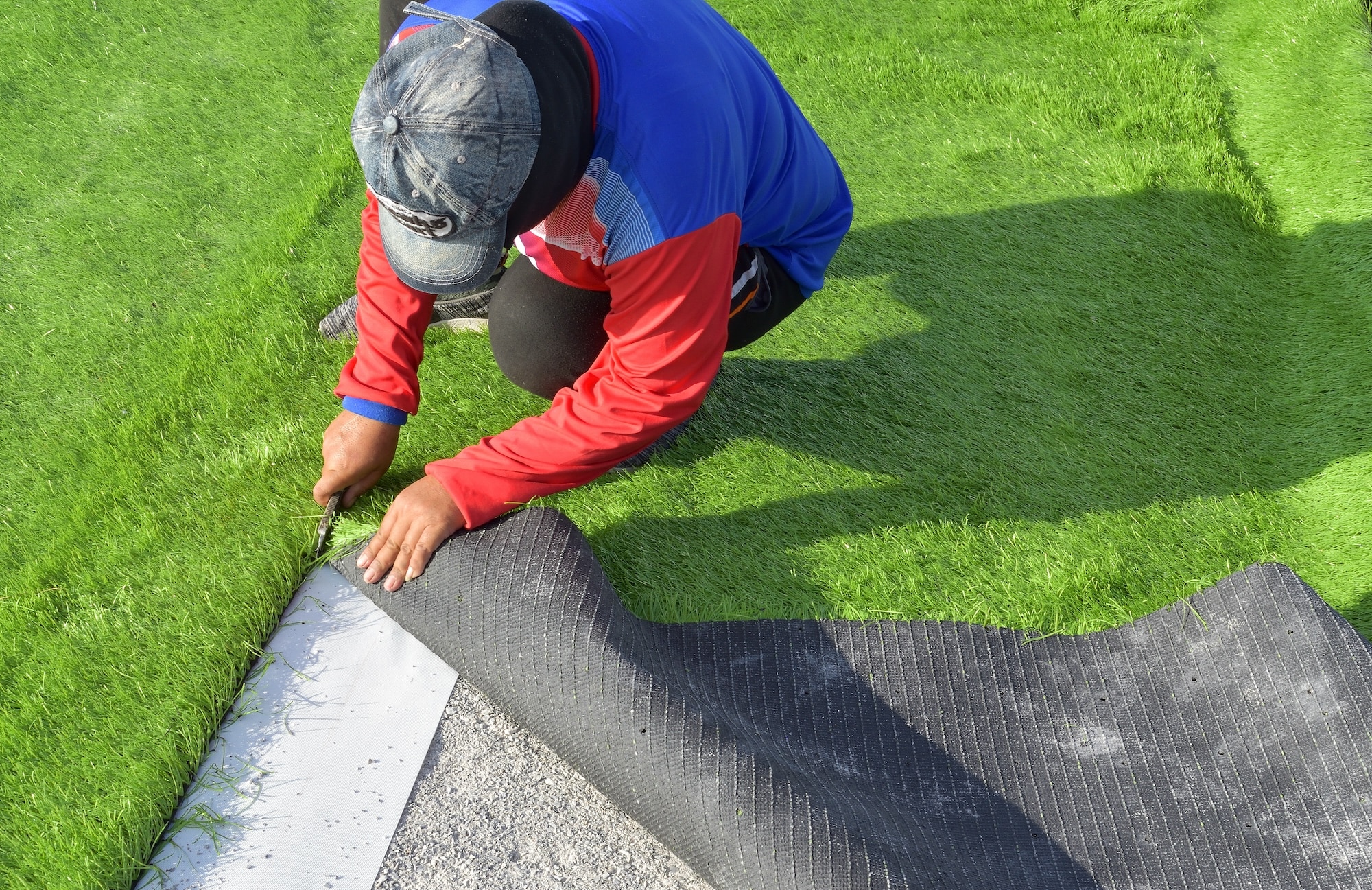 artificial grass installation for sports fields miami shores fl