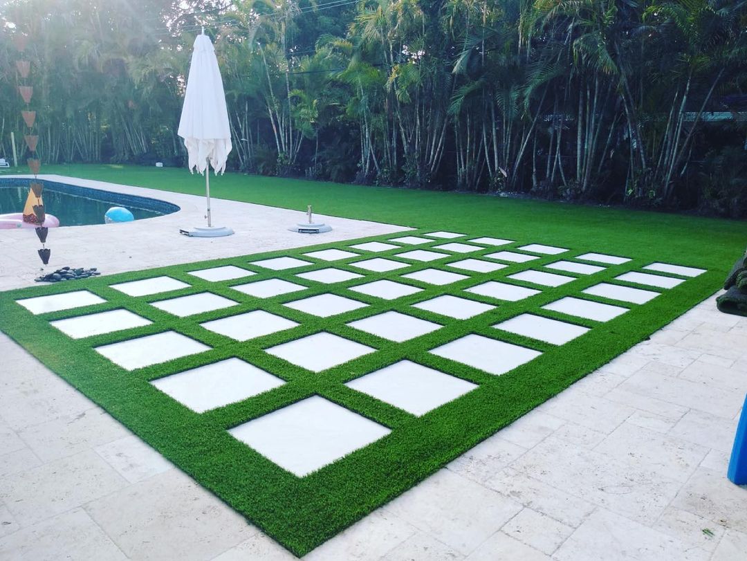 artificial turf insert installs in miami shores fl